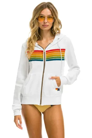 6 Stripe Zip Hoodie