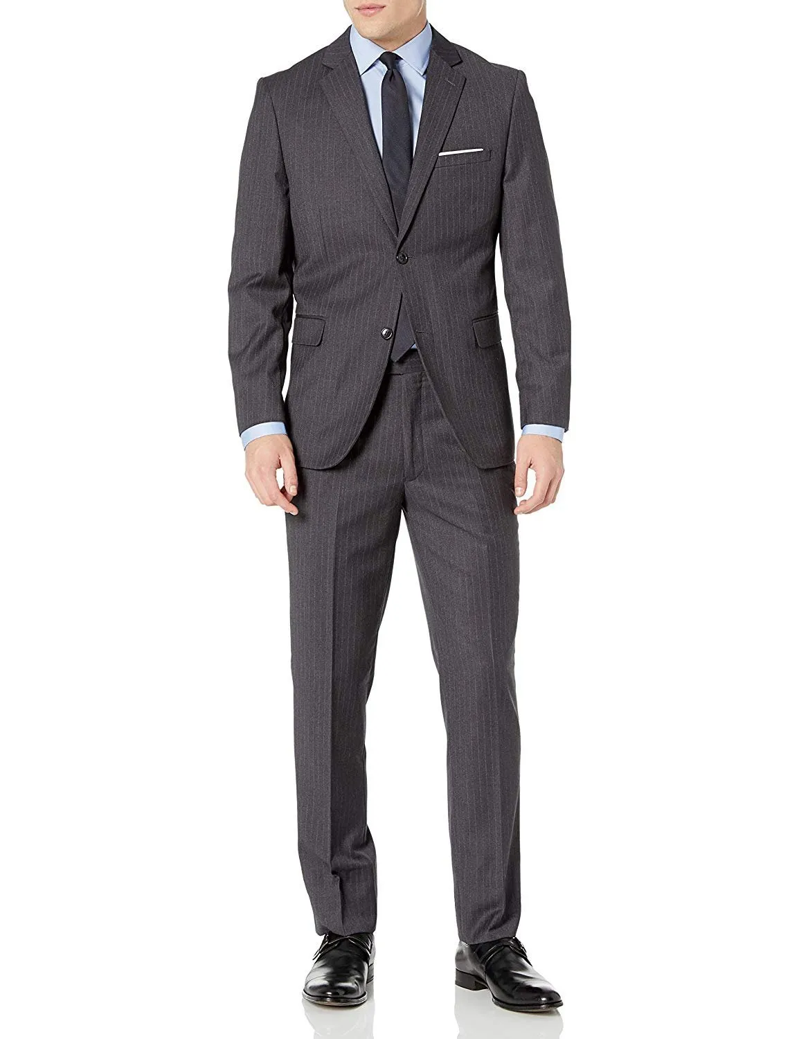 Adam Baker Men's Suit Slim-Fit 2-Piece Single Breasted Suit - Colors