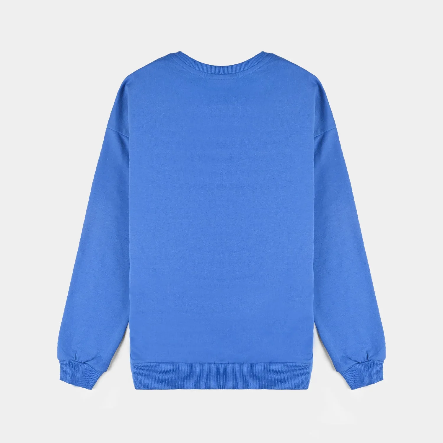 Boys Acrylic Sweatshirt-Royal Blue