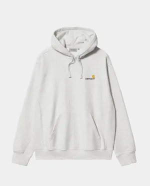 Carhartt WIP - Hooded American Script Sweat - Ash Heather