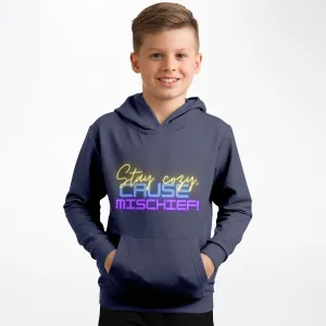 Cause mischief Deep Space Kids Hoodie