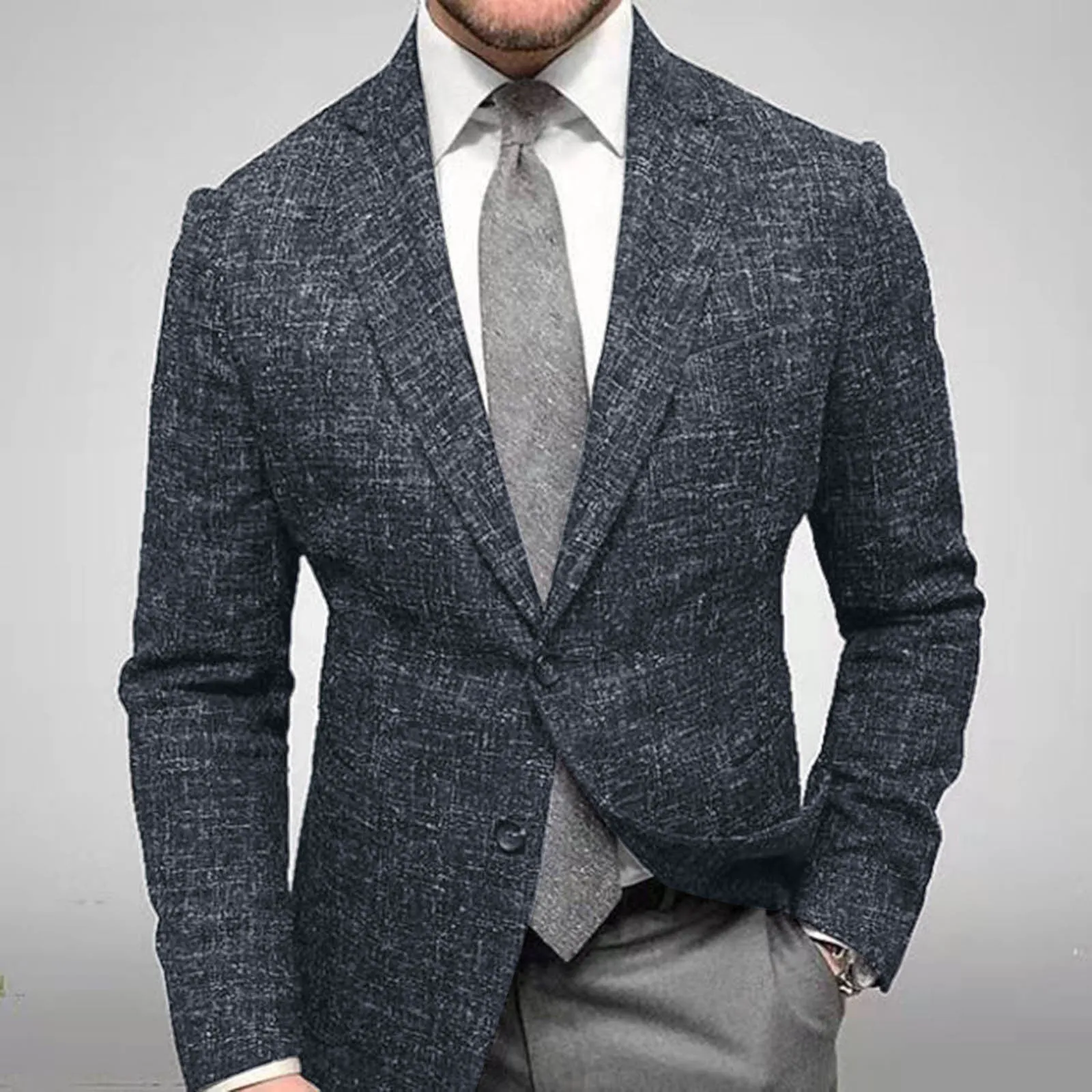 Crezena | Fashionable Men's Blazer - Stylish and Versatile