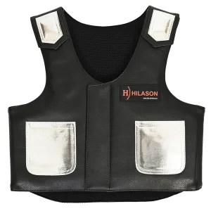 Hilason Kids Junior Youth Horse Riding Pro Rodeo Leather Protective Vest