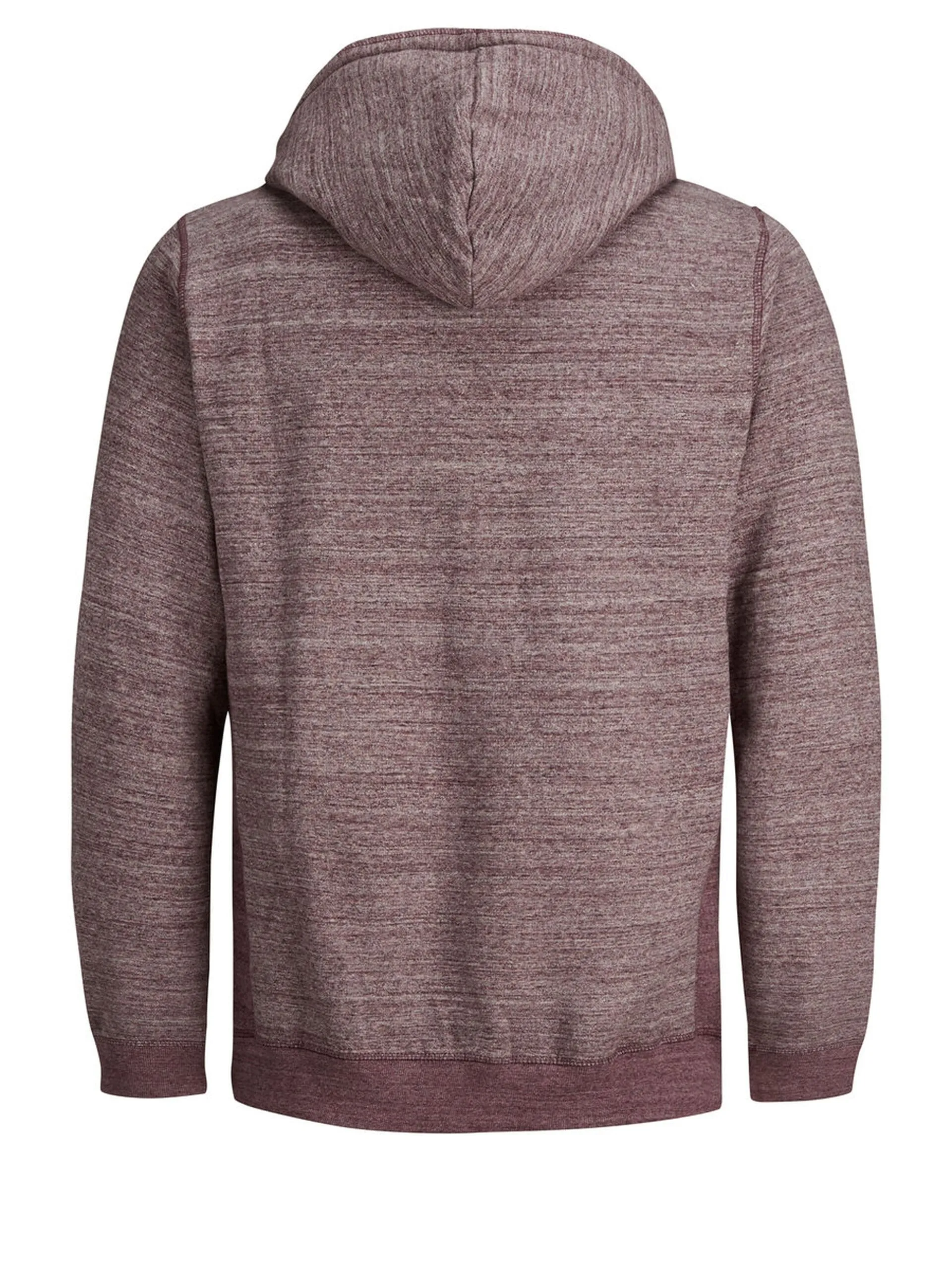 Jack &amp; Jones Red Melange Hoodie