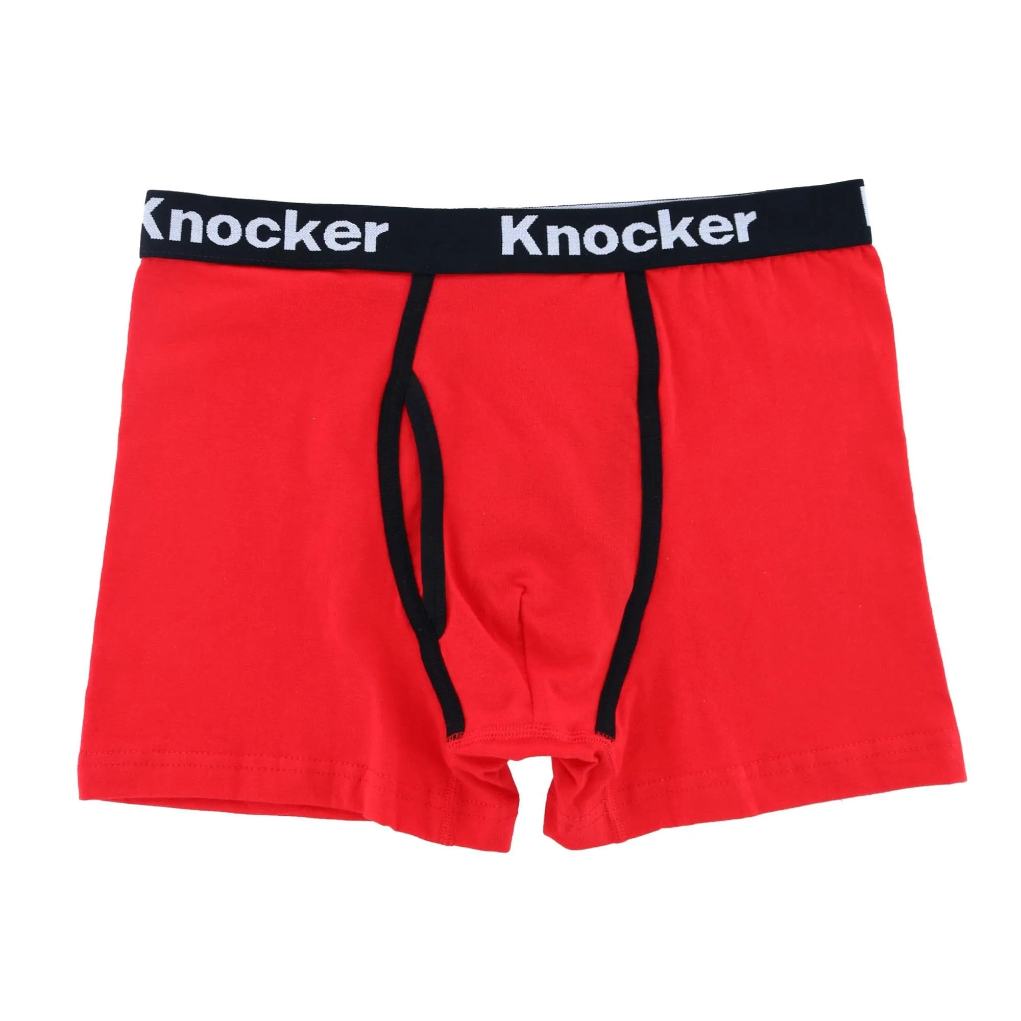 Knocker Men's Boxer Briefs with Contrasting Trim (2 Pack)