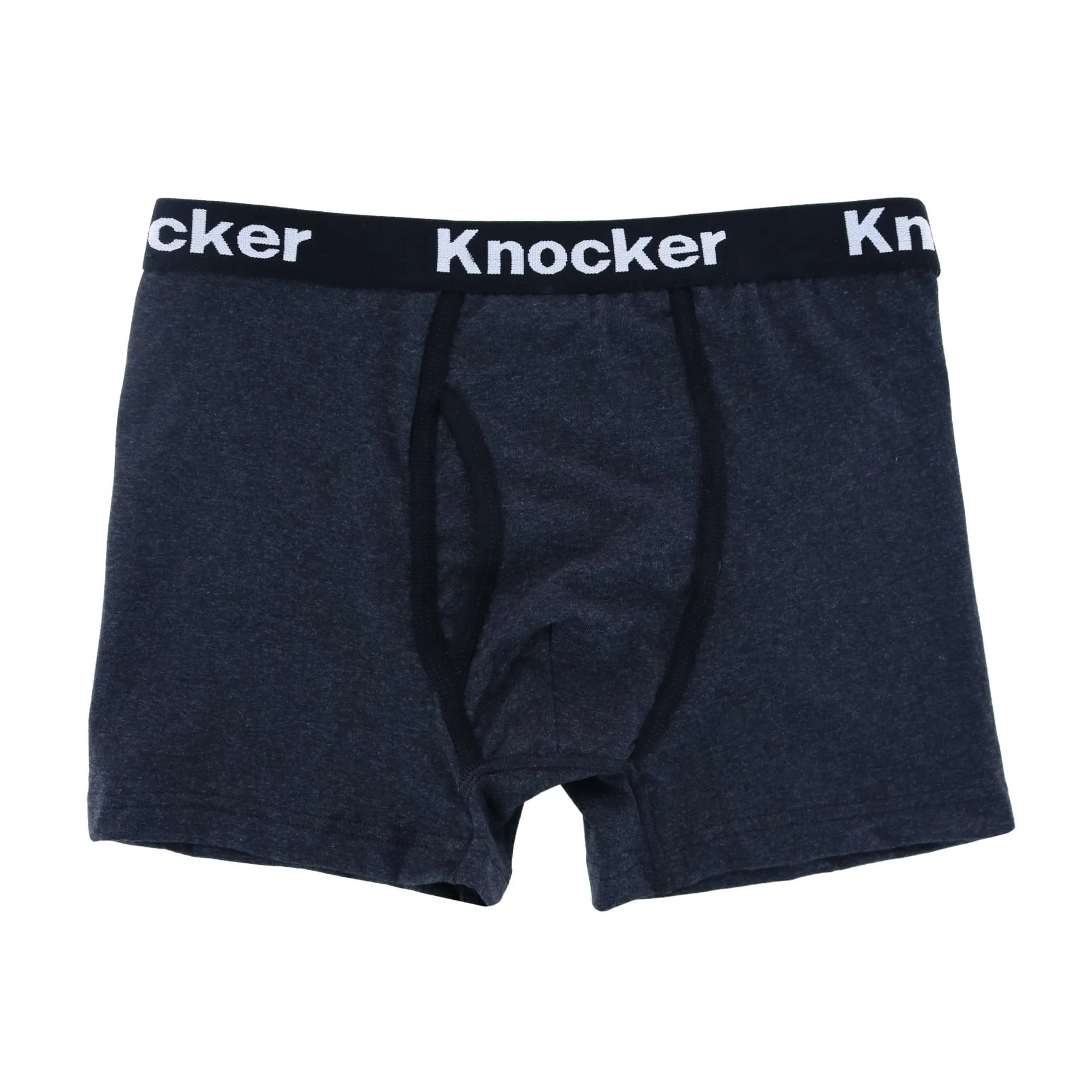 Knocker Men's Extended Size Boxer Briefs with Contrasting Trim