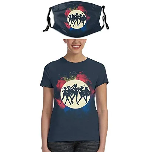 Men Women Sailor Moon Shirt mask Merchandise Loose fit Crewneck Plus Size Undershirts for Teens Men