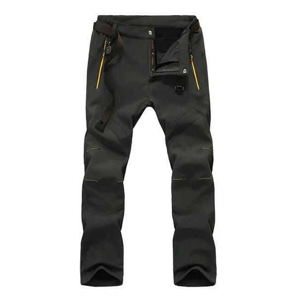 Mens Outdoor Windproof Water-repellent Pants