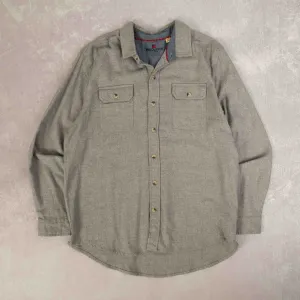 MEN'S VINTAGE WOOLRICH SOFT COTTON SHIRT - X-LARGE