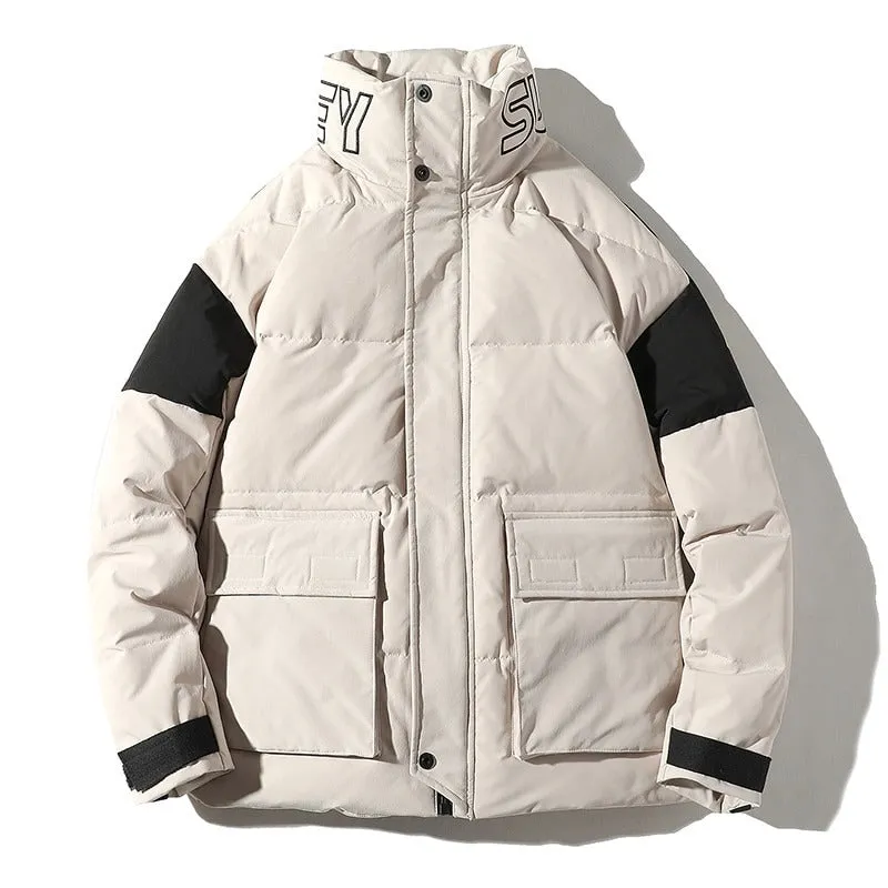 Men's Windproof Down Jacket