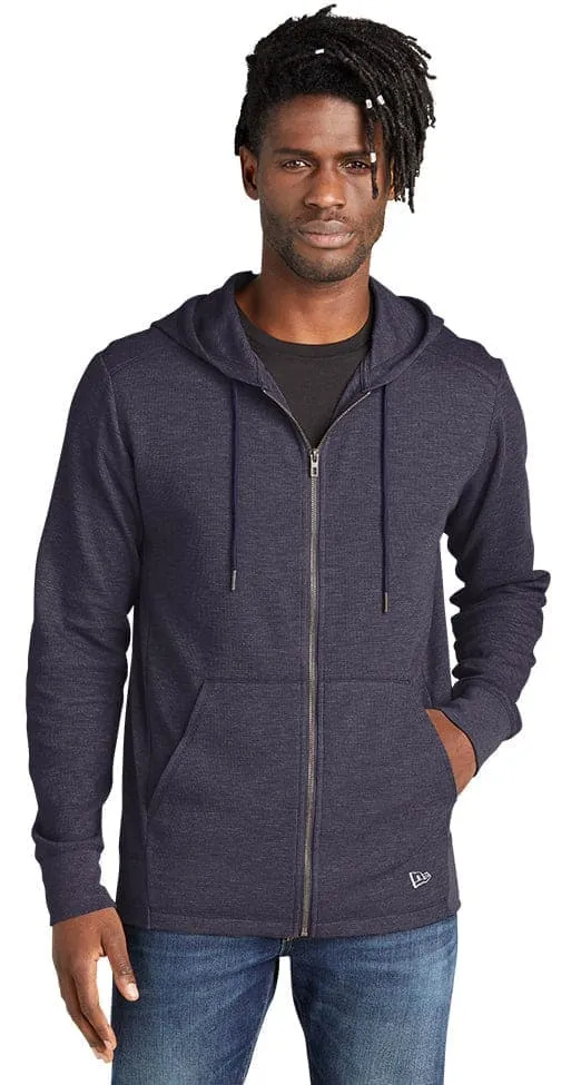 New Era Thermal Men's Custom Full Zip Hoodie