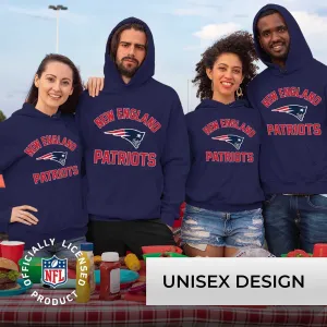 "Embrace Game Day Comfort and Show Team Pride with our NFL Adult Gameday Hooded Sweatshirt - Experience the Ultimate Fan Luxury in Luxurious Poly Fleece Blend"