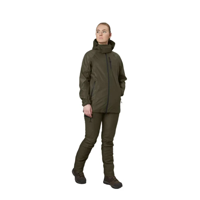 Seeland Avail Ladies SEETEX Waterproof Jacket - Pine Green Melange