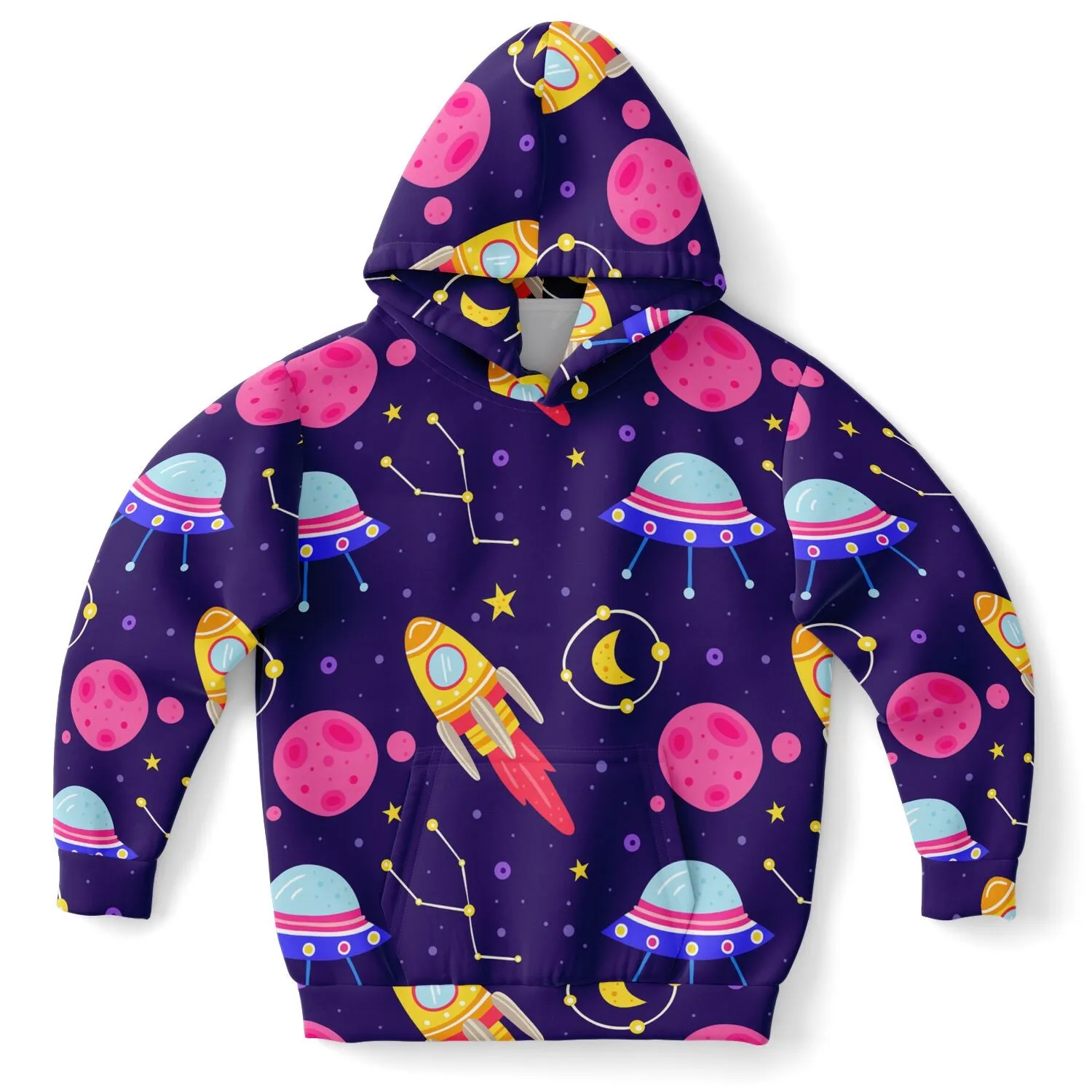 Space Shuttle Kids Hoodie