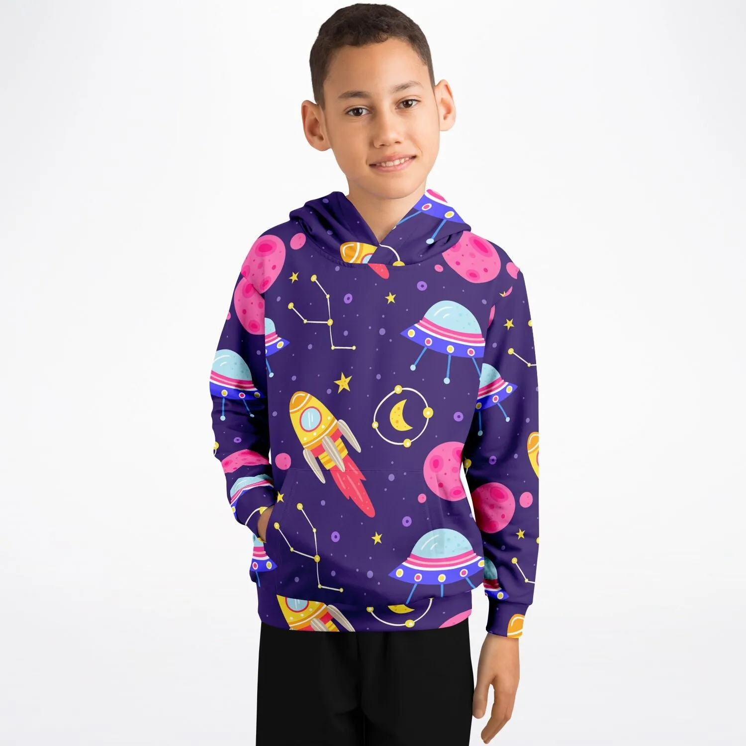 Space Shuttle Kids Hoodie