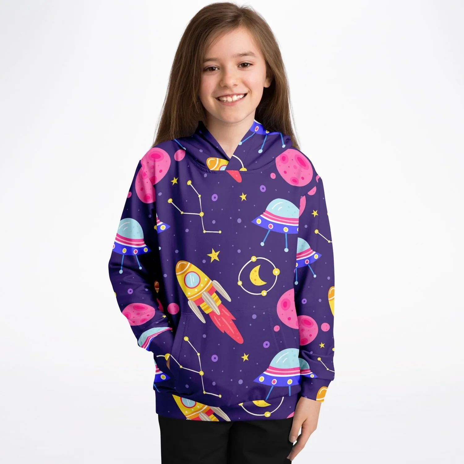 Space Shuttle Kids Hoodie