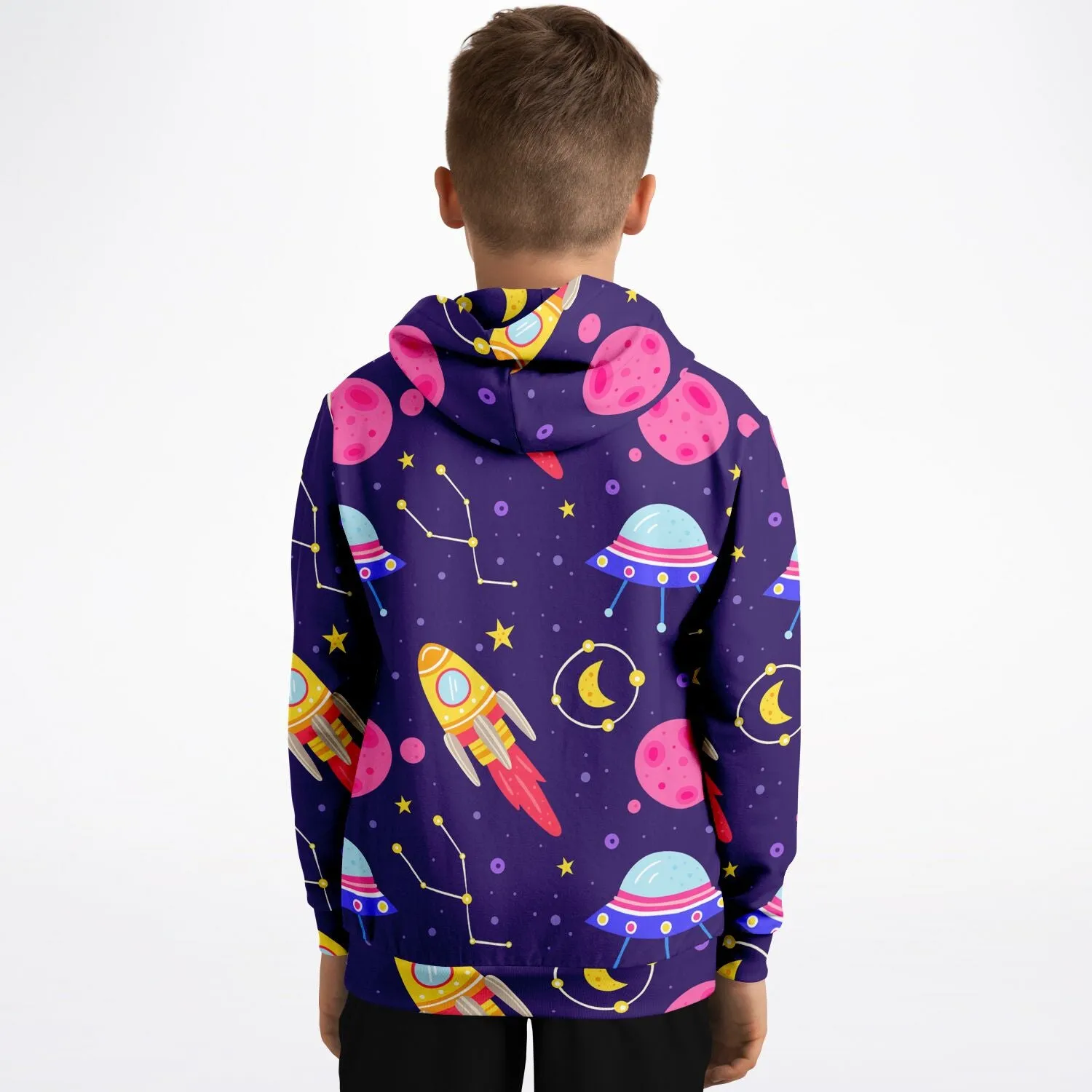 Space Shuttle Kids Hoodie