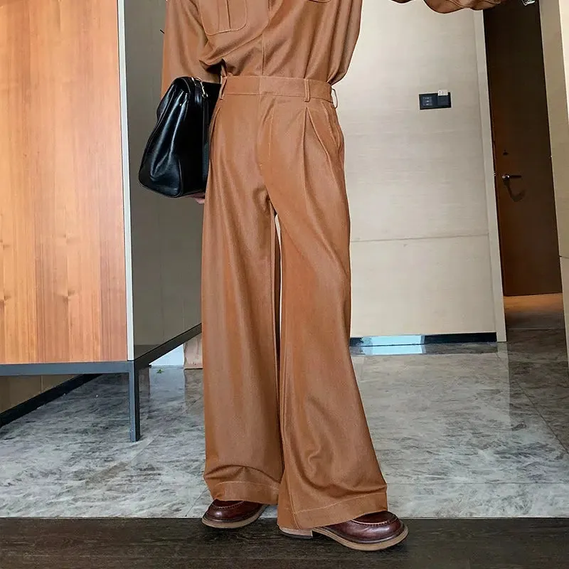 Stylish Wide-Leg Pants Suit Set