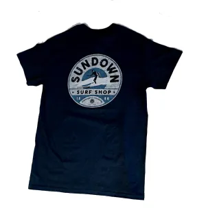 Sundown Surf Shop Levittown " Vintage Journeyman" Short Sleeve T-shirt