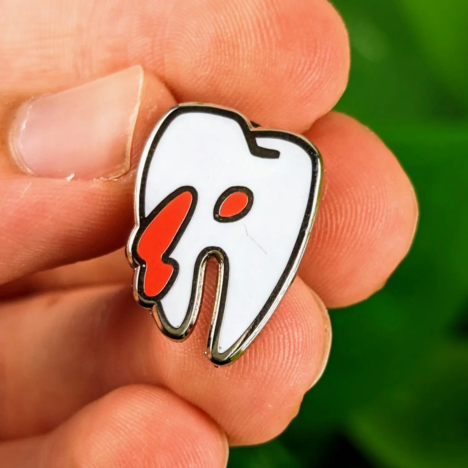 Tiny Teeth Enamel Pins