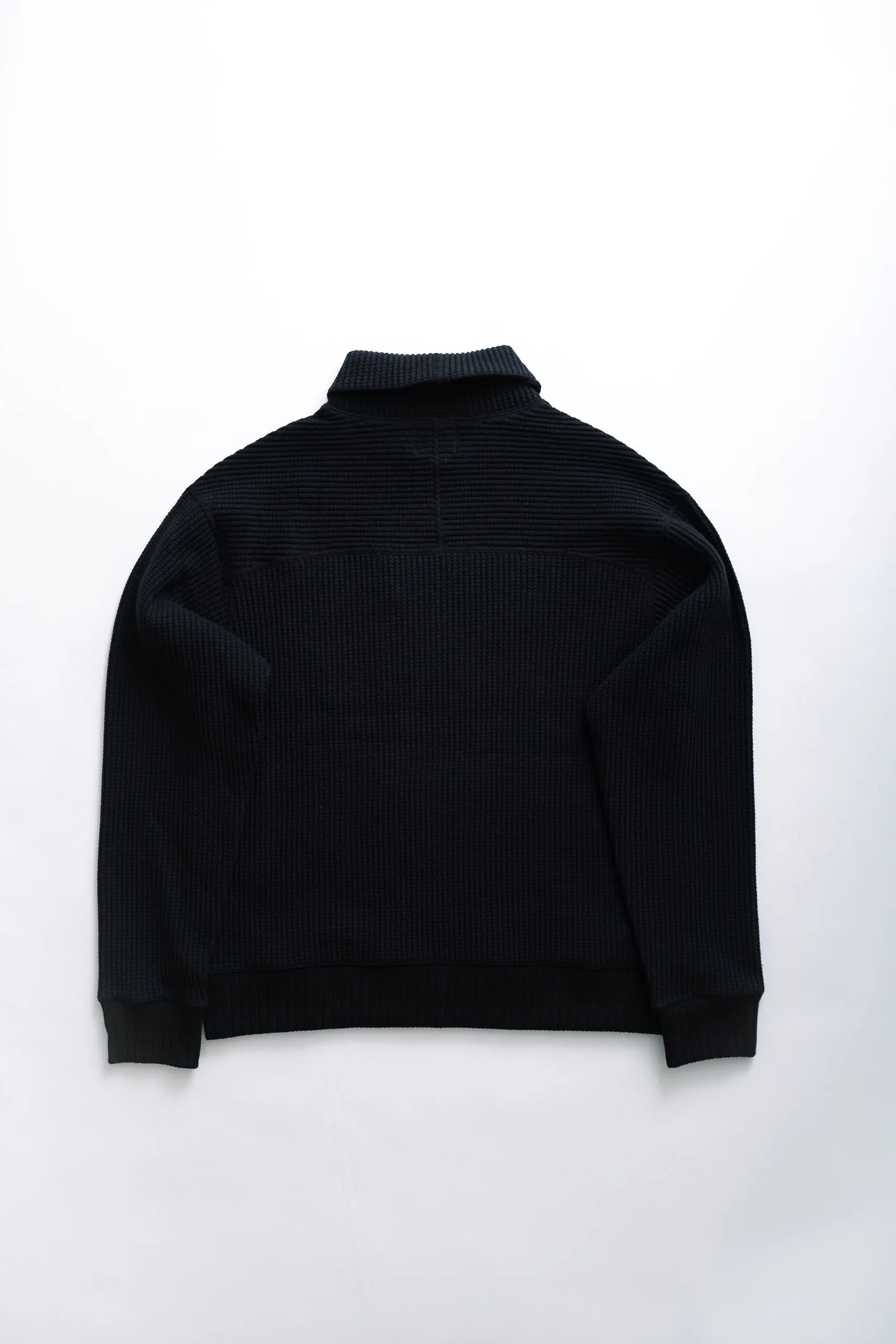 WAFFLE HIGHNECK - BLACK