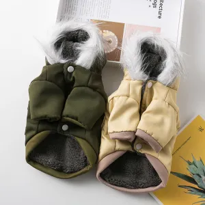 Windproof Hooded Pet Coat